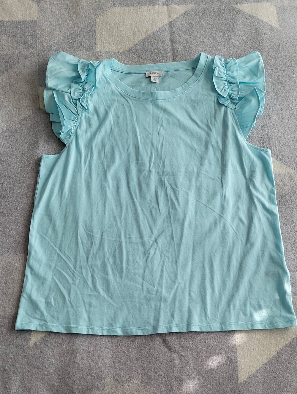 NEW!! J Crew Blue Tee
